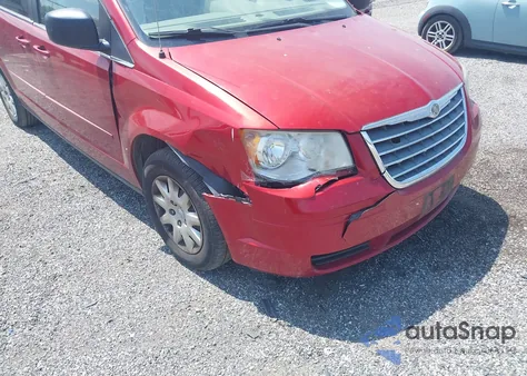 2010 Chrysler Town & Country Lx из США, поврежденный, VIN 2A4RR4DE6AR142851